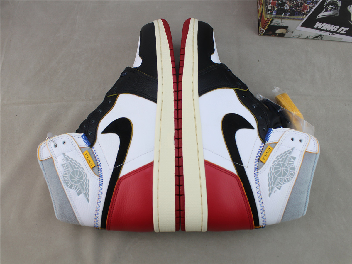 LJR Batch Union LA x Air Jordan 1 Retro High NRG Black Toe  BV1300-106